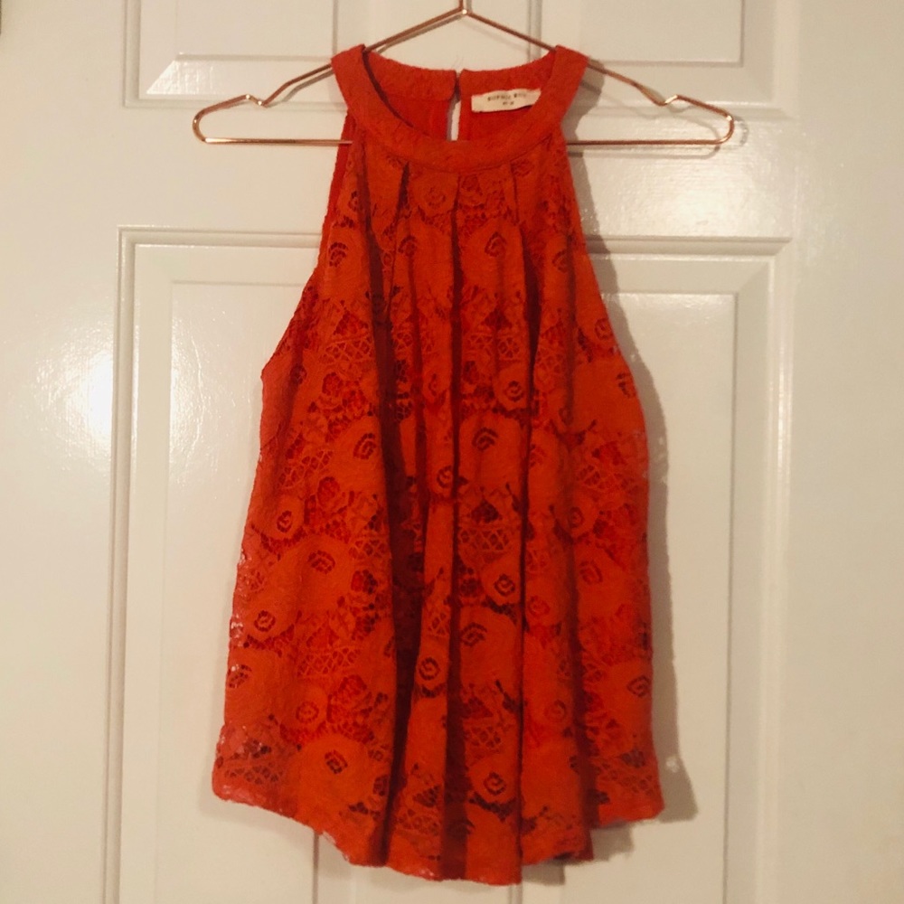 Sophie Rue Coral Lace Top